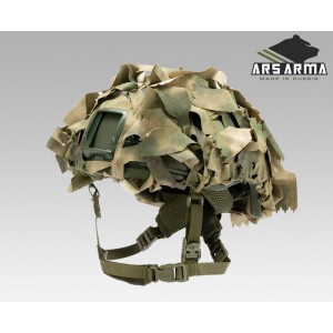 Маскировочный чехол на шлем А-23 Лист [ARS ARMA]
